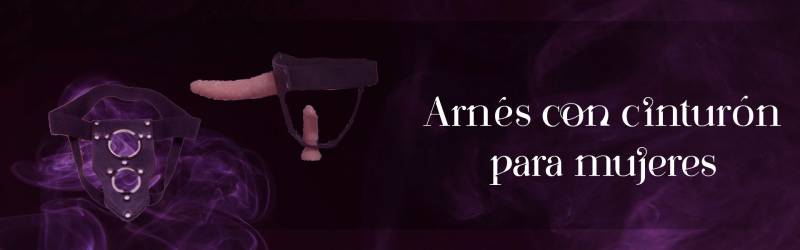 Arnés con cinturón para mujeres