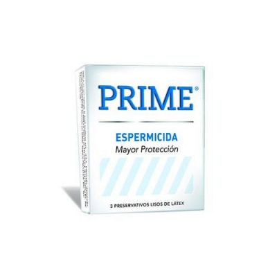 Prime Espermicida - Preservativo X 3 Un.