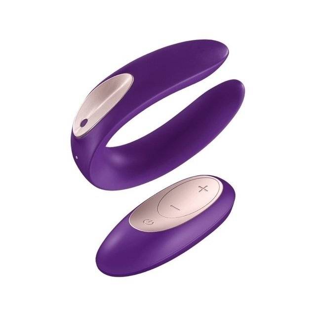 Satisfyer Partner Plus Remote - Estimulador De Punto G Y Clitoris Para Parejas Con 10 Modos Y Control A Distancia - Usb