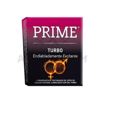 Prime Turbo - Preservativo X 3 Un.
