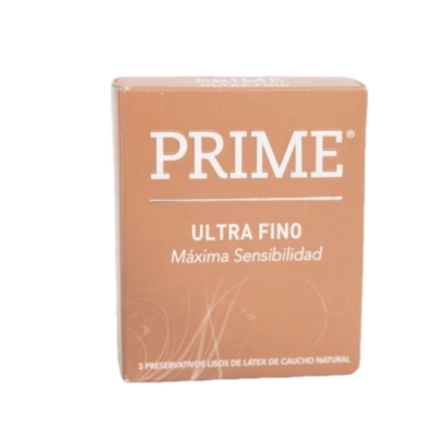 Prime Ultra Fino - Preservativo X 3 Un
