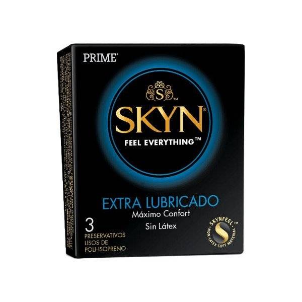 Preservativo Skyn Extra Lubricado X 3 Un.