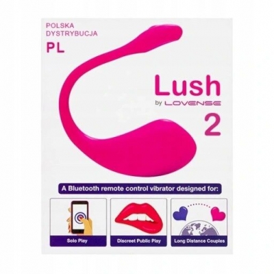 Lush 2 By Lovense - Huevo Vibrador Con Control A Distancia Ilimitado - Usb