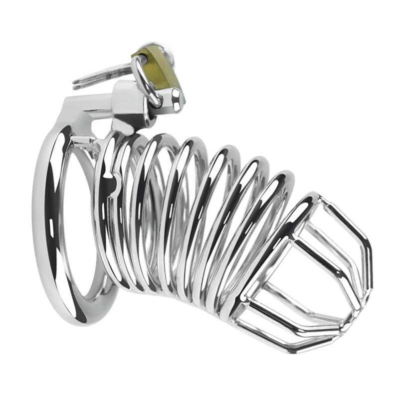 Jaula De Castidad De Metal Chastitu Helix Shield