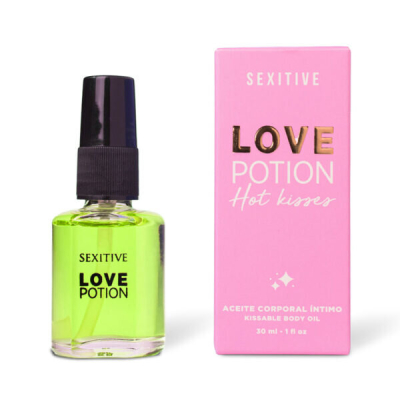 Lubricante - Love Potion Aceite Comestible De Pistacho - 30Ml