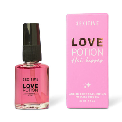 Lubricante - Love Potion Aceite Comestible Dragon Fruit - 30Ml